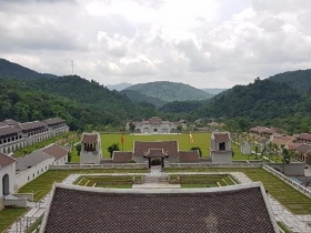 Updated progress of Yen Tu Festival and Tourism Services Center in the 27th week